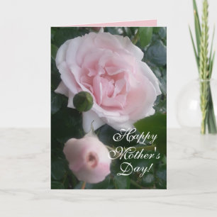 CARTE CHIC MÈRE'S DAY CARD_ NEW DAWN ROSES