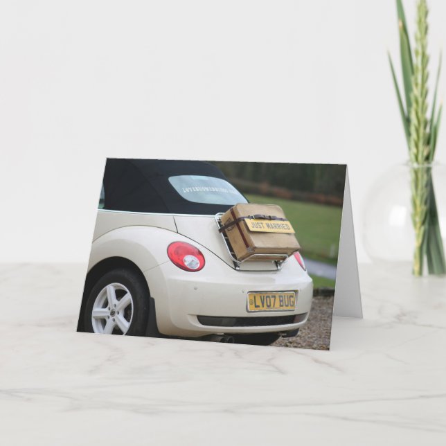 Carte Chic Moderne Minimaliste Mariage de style de vie (Devant)