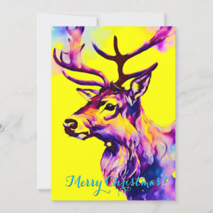 Carte Chic Reindeer Classic Fun Christmas