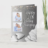 Chic Silver 5 Photos 25e anniversaire de Mariage