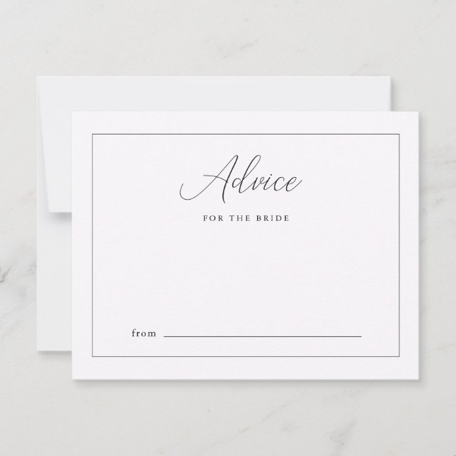 Carte Chic violet avec conseil en calligraphie pour la m (Devant)