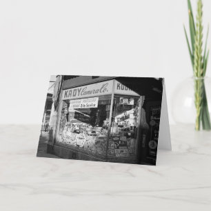 Carte Chicago Illinois Kady Camera Co Store Fenêtre 1950