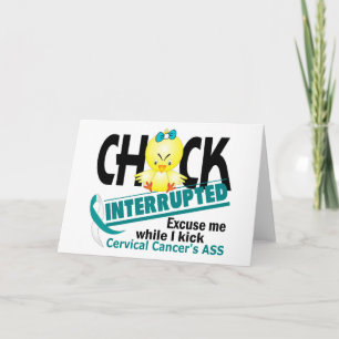 Carte Chick Interrompu 2 Cancer du col de l'utérus