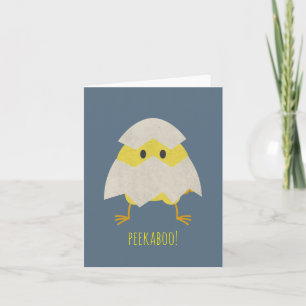 Carte Chick mignon personnalisable à la recherche d'une 