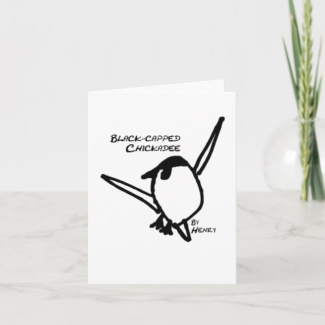 Carte Chickadee by Henry (Devant)