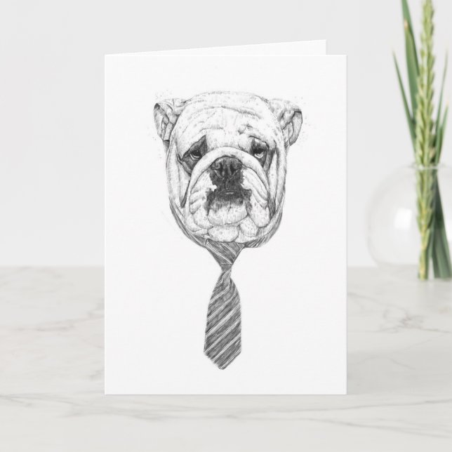 Carte chien (Devant)