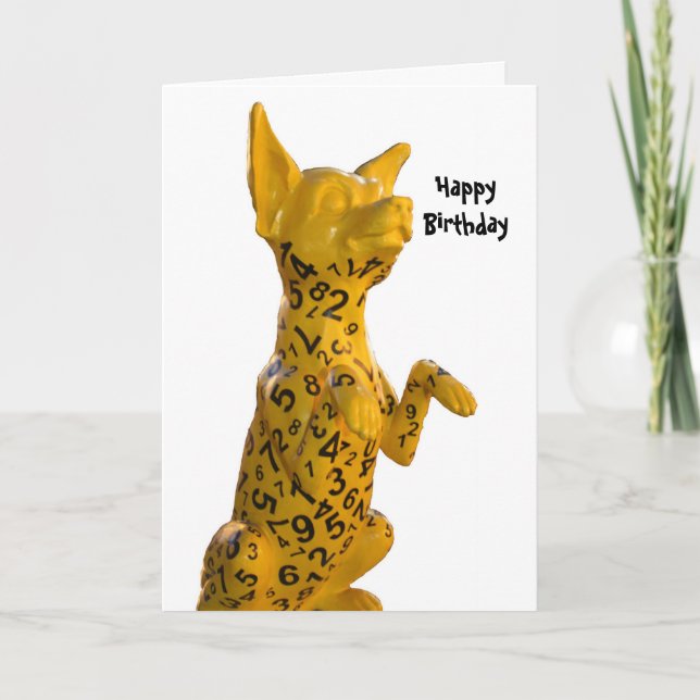 Carte chien (Devant)
