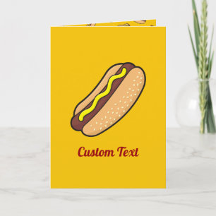 Carte Chien chaud