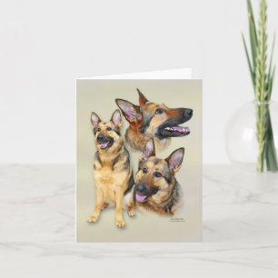 Carte Chien de berger allemand