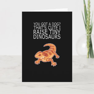 Carte Chien de Dragon ? LEVER TINY DINOSAURS Lizard