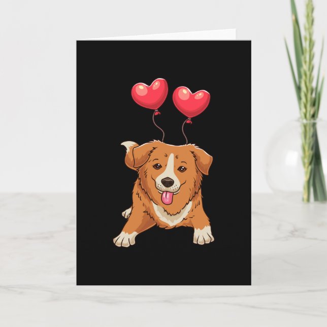 Carte Chien de la Nouvelle-Écosse (Devant)