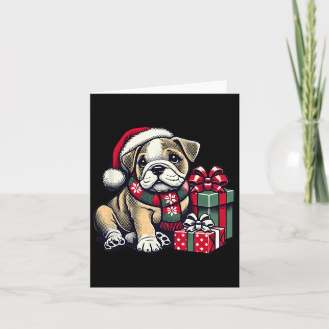 Carte Chien de tauldog 1 (Devant)