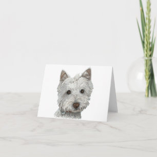 Carte Chien de Westie