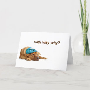 CARTE CHIEN INÉBRITÉ CÉLÉBRE VOTRE ANNIVERSAIRE