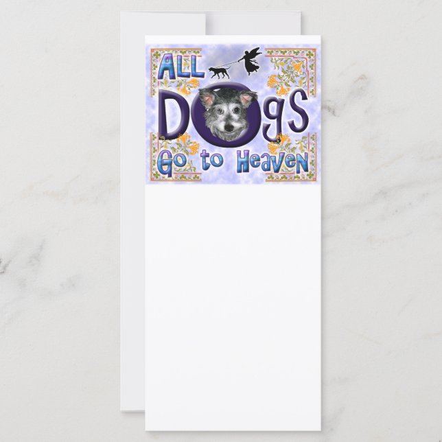 Carte Chien paradis (Devant)