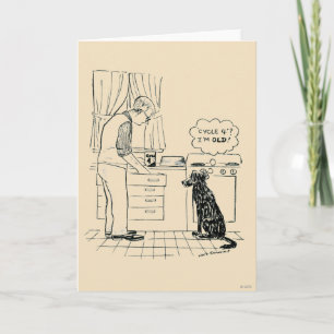 Carte Chien vieillissant