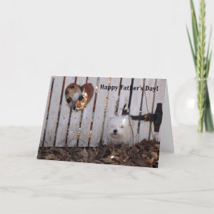 Carte Chiens de fête des pères