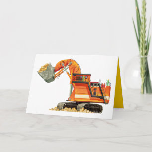 Carte Chiffre orange