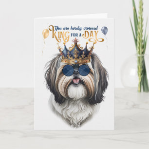 Carte Chih Tzu Chien King pour une journée d'anniversair