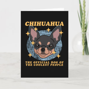 Carte Chihuahua Chien Du Plus Coolé Chihuahuas