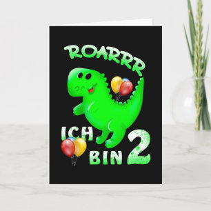 Carte Children's 2 Birthday