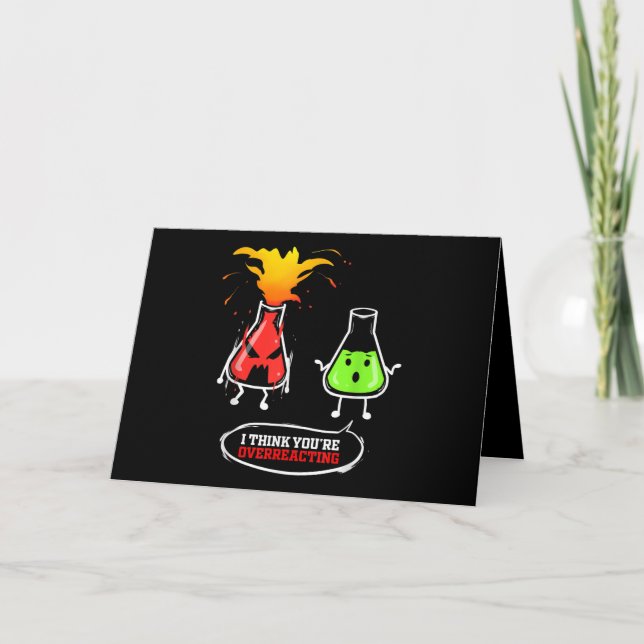 Carte Chimiste Laboratoire de chimie Chimie Vous êtes en (Devant)