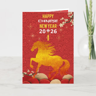 Carte Chinese New year of the Horse 2026 