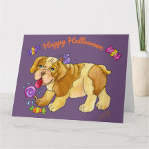 Chiot d'Halloween doux