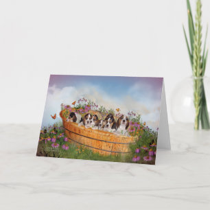 Carte Chiots grandissants ArtCard
