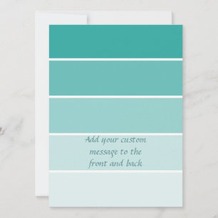 Carte Chip bleu turquoise