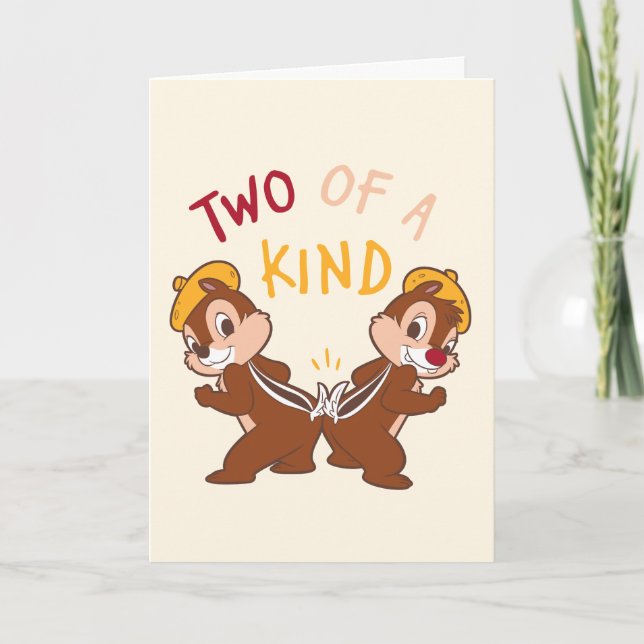 Carte Chip 'n Dale Deux d'un genre (Devant)