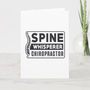 Carte Chiropracteur Thérapie Chiropratique