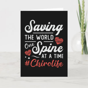 Carte Chiropractor Saving The World Spine Chiropractic