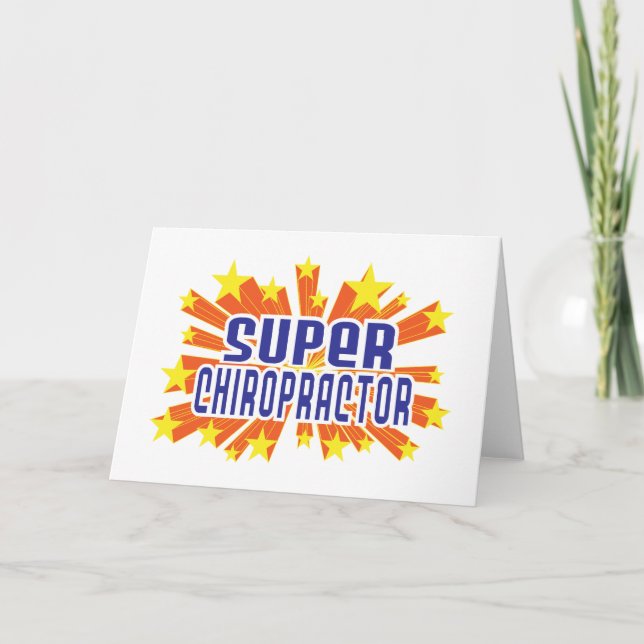 Carte Chiroprakteur superbe (Devant)