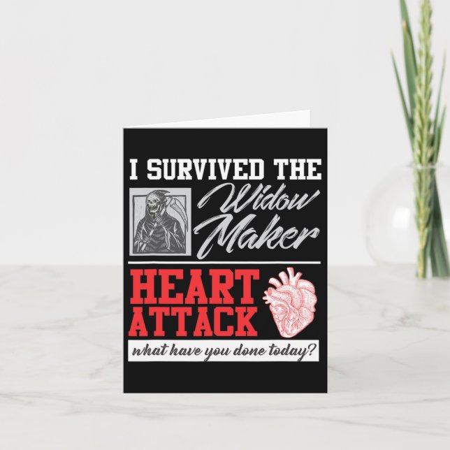 Carte Chirurgie cardiaque Survivor Veuve Maker Attaque c (Devant)