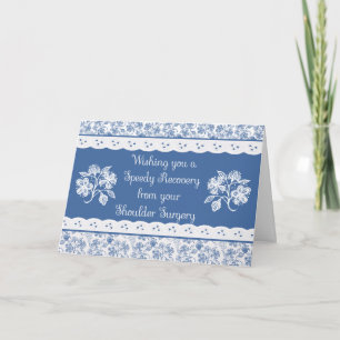Carte Chirurgie de l'épaule obtenir bien Floral Faux Lac