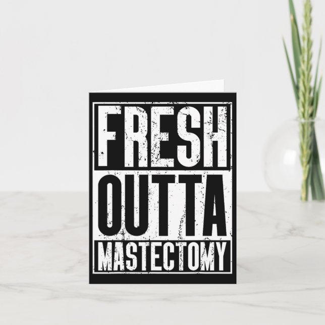 Carte Chirurgie Outta - Mastectomie de sensibilisation a (Devant)