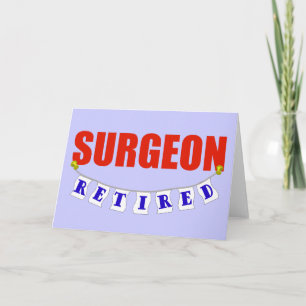 CARTE CHIRURGIEN RETRAITÉ