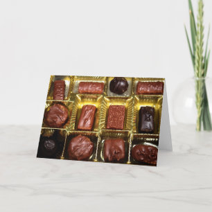 Carte Chocolat