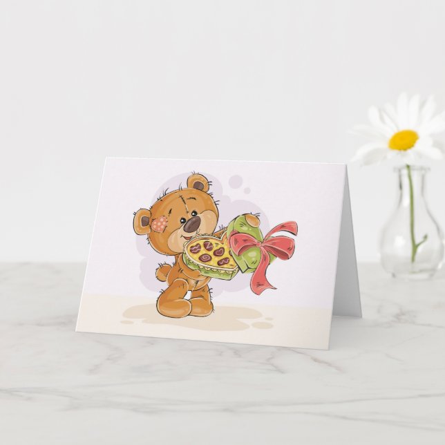 Carte Chocolat (Petite plante)