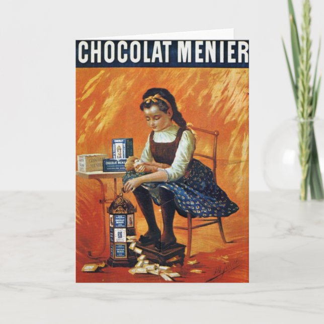 Carte Chocolat Menier (Devant)