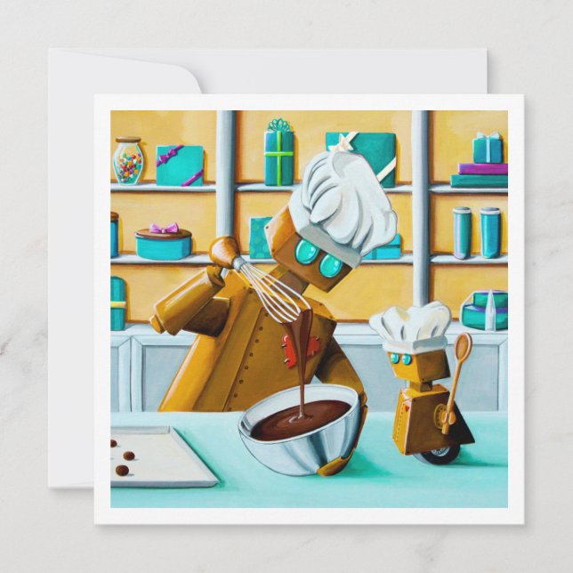 Carte Chocolatiers - Mini impression (Devant)