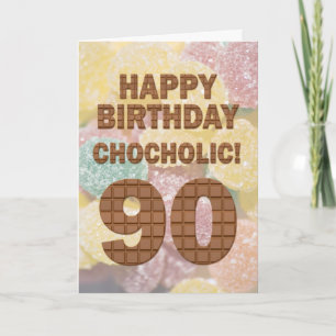 Carte Chocololique 90e anniversaire