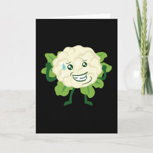 Carte Chou-fleur drôle