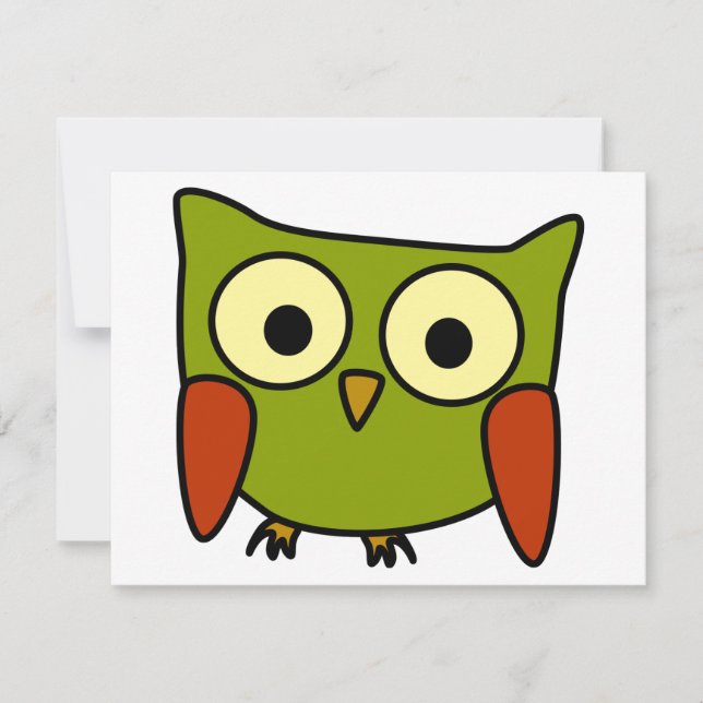 Carte Chouette super (Devant)
