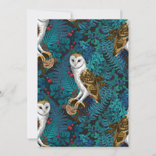 Carte Chouettes, fougères, chênes et baies 3