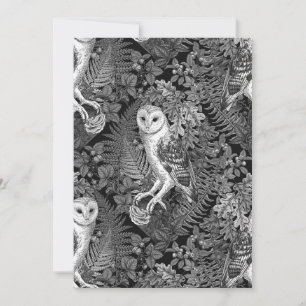 Carte Chouettes, fougères, chênes et baies 4