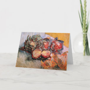Carte Choux rouges et oignons par Vincent van Gogh