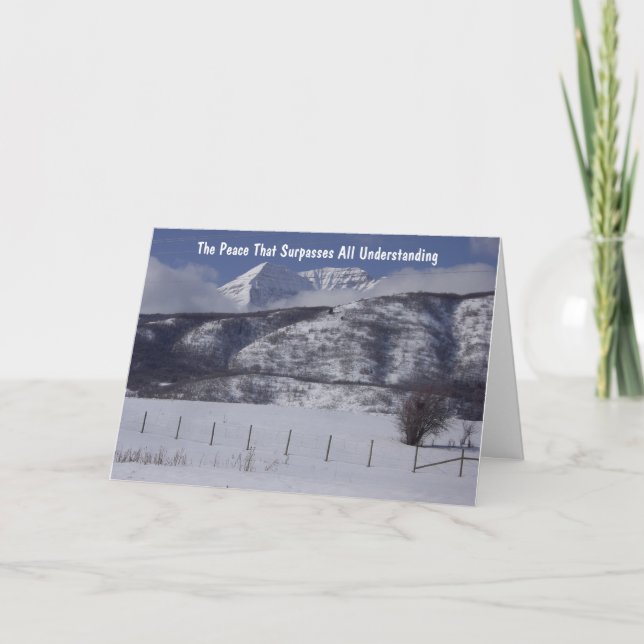 Carte chrétienne de détenu avec message évangéliqu (Devant)