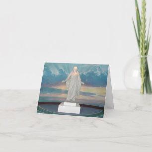 CARTE CHRIST BLANK JESUS